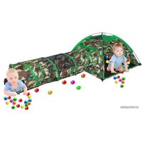 Игровая палатка Pituso Милитари + туннель J1104 (100 шаров)