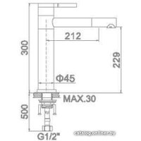 Смеситель Ledeme H52 L1152-2