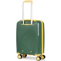Чемодан-спиннер L'Case Lyon 55 см (сочная зелень/жёлтый)