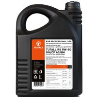 Моторное масло Tutall RS 5W-50 SN/CF A3/B4 5л
