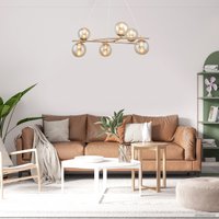 Подвесная люстра Escada Balance 1119/6S E14*40W Gold