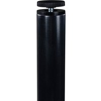 Кухонный стол Sheffilton SHT-TU66/TT 80/80 ЛДСП (черный/белый снег)