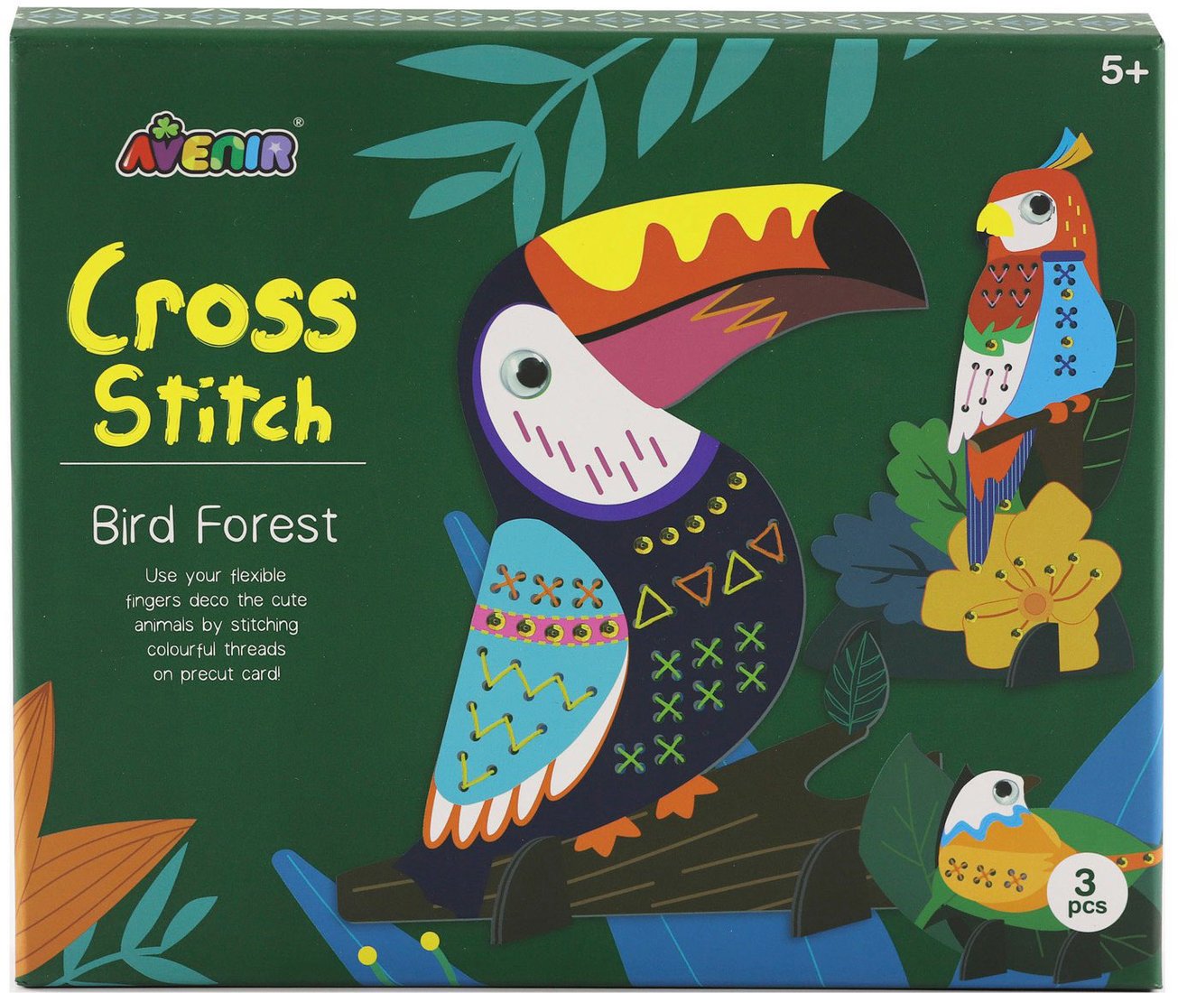 

Набор для вышивания Avenir Лесные птицы CH1688
