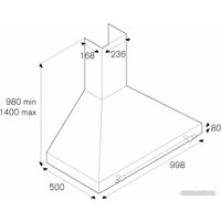 Кухонная вытяжка Bertazzoni K100HERVIA