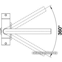 Смеситель Blanco Fontas II (нержавеющая сталь)