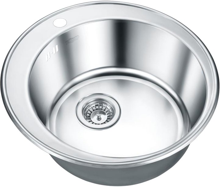 

Кухонная мойка Emar Steel 510C (глянец)