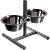 Подставка для мисок Zoonik 08812-2 (металлик, с мисками)