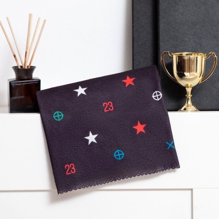 

Плед Этель 23 февраля 9270826 75x100