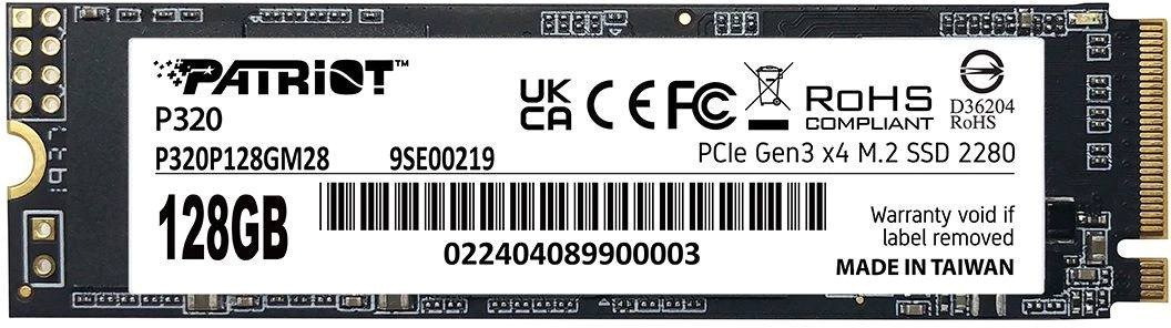 SSD Patriot P320 128GB P320P128GM28