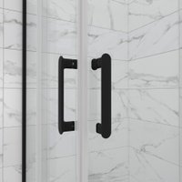 Душевой уголок Triton Фикс-Блэк 120х90 (без поддона)