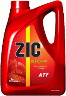 Трансмиссионное масло ZIC Dexron VI 4л