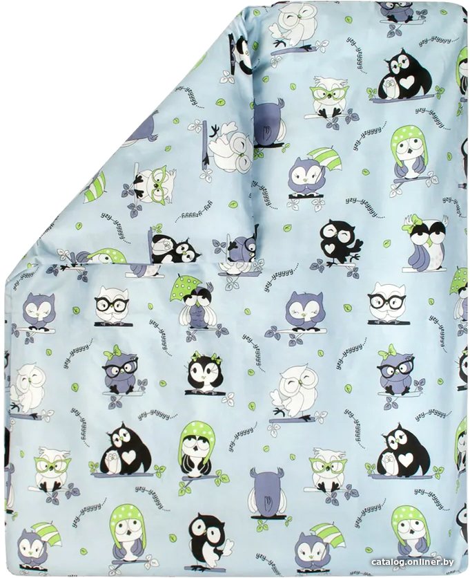 Пододеяльник Amarobaby Совы AMARO-5201-S1