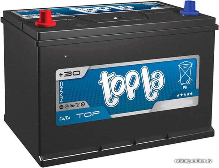 Автомобильный аккумулятор Topla TOP TT75JX (75 А·ч)