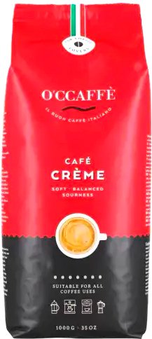 

Кофе O'ccaffe Cafe Creme Rosso зерновой 1 кг