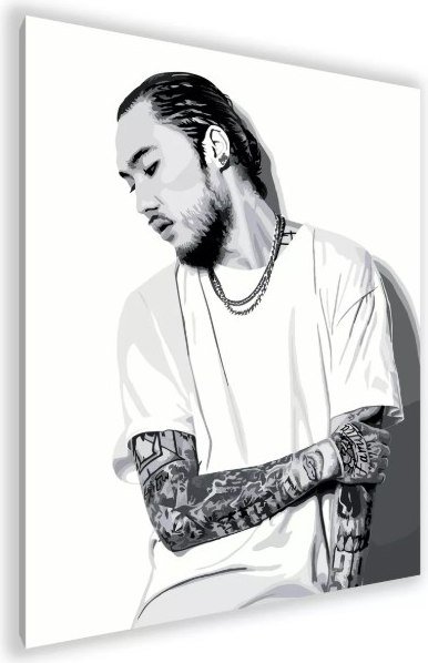 

Картина по номерам PaintLine Музыкант скриптонит PL-00214