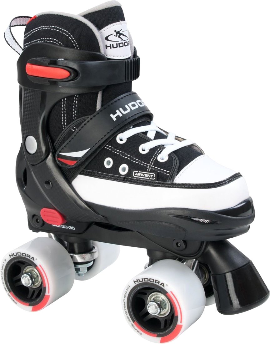 

Роликовые коньки Hudora Rollschuh (р. 32-35, черный/белый)