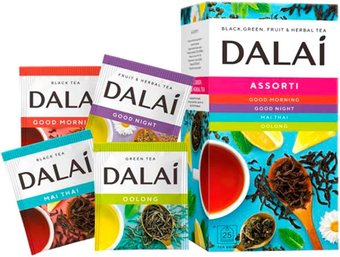 Черный чай DALAI Assorti 24 шт