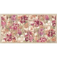 Панель Grace Бордовые ирисы 96.4x48.4 см