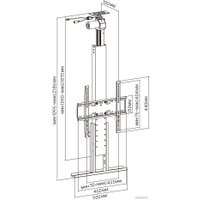 Кронштейн для телевизора CACTUS CS-STM-7844