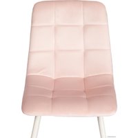 Стул TetChair Chilly mod. 7094-1 металл/вельвет (розовый/белый)