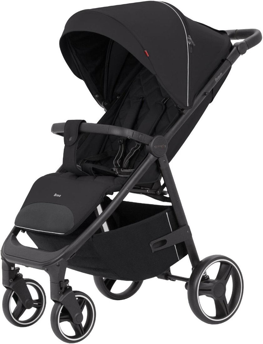 

Коляска прогулочная «книга» Carrello Bravo CRL-8512 (Pure Black)