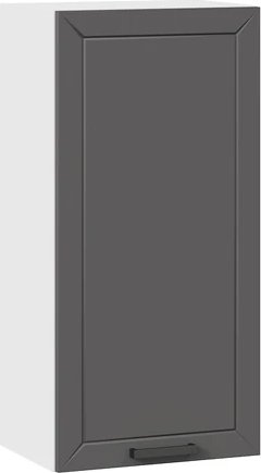 

Шкаф навесной Трия Лорас 1ВВ45 с одной дверью (белый/холст вулкан)