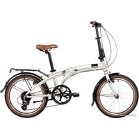 Велосипед Novatrack Town alloy 8 V 2024 (серебристый)