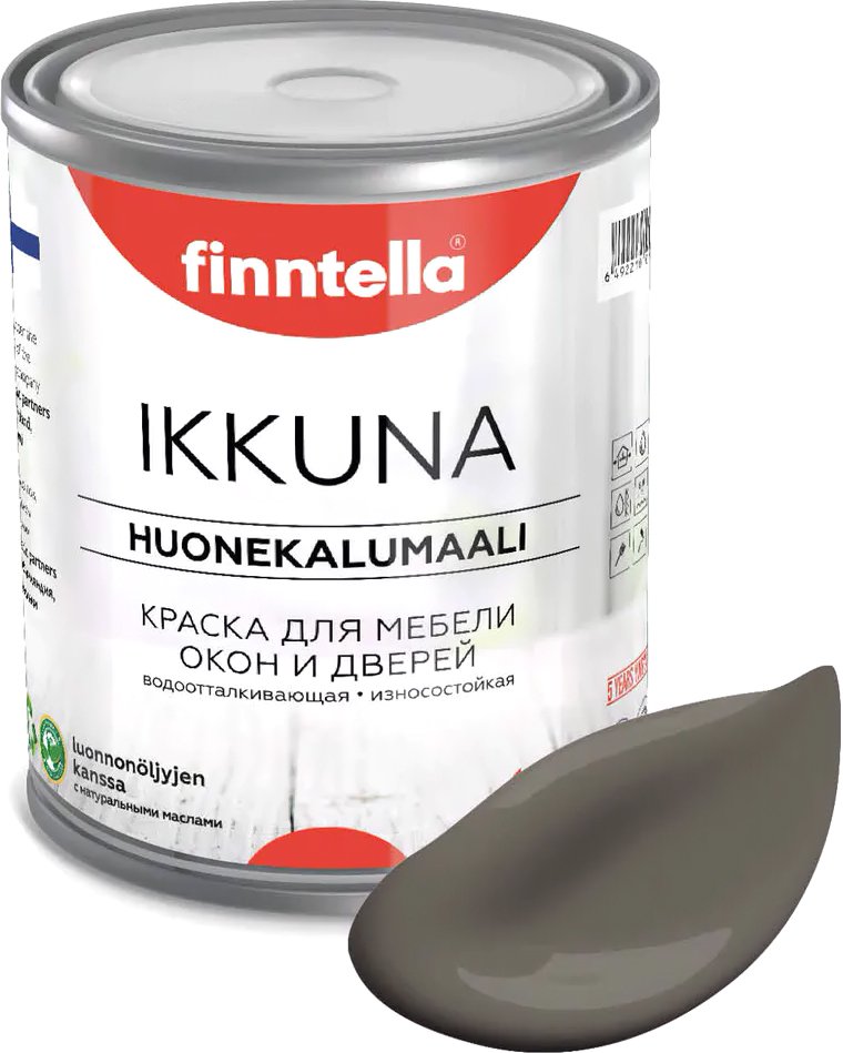 

Краска Finntella Ikkuna Mutteri F-34-1-1-FL073 0.9 л (коричневый)