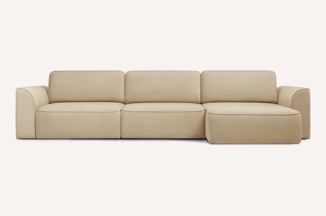

Угловой диван Divan Спейс-2 Velvet Beige 256702 (бежевый)