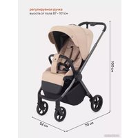 Коляска прогулочная «книга» Rant Golf RA101 (latte beige)
