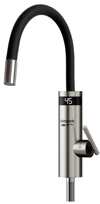 

Проточный электрический водонагреватель-кран Timberk Aqua Pro T-IT3-MD-R12