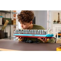 Конструктор LEGO 40955 Контейнеровоз Maersk с двухтопливным двигателем