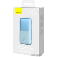 Внешний аккумулятор Baseus Bipow Pro Digital Display Fast Charge 10000mAh (бирюзовый)
