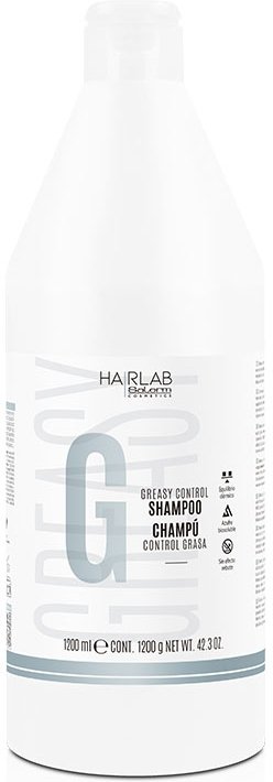 Шампунь Salerm Cosmetics для жирной кожи головы Greasy Control Shampoo 1200 мл