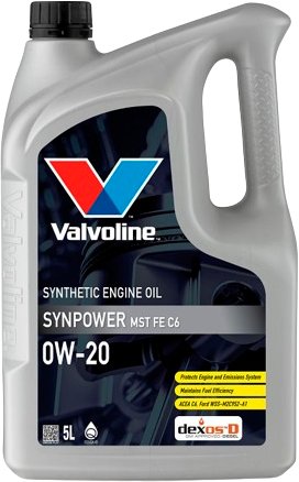 Моторное масло Valvoline SynPower MST FE C6 0W-20 5л