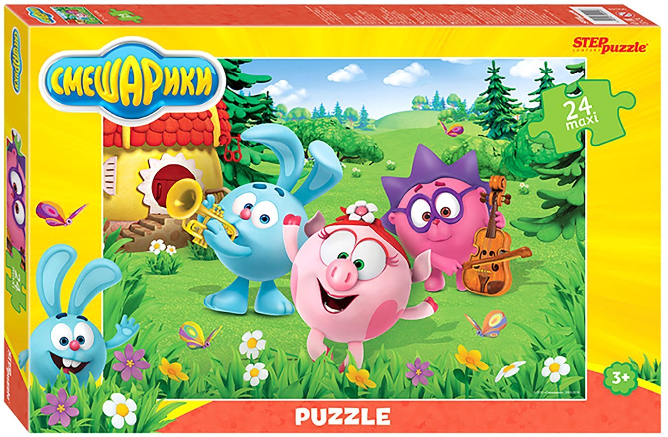 

Мозаика/пазл Step Puzzle Смешарики (24 эл.)