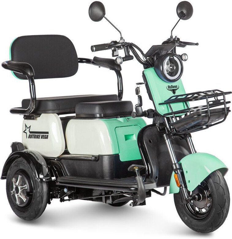 Электроскутер Rutrike Вега (зеленый)