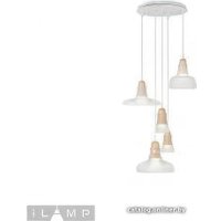 Подвесная люстра iLamp Puro AP9006-5 WH