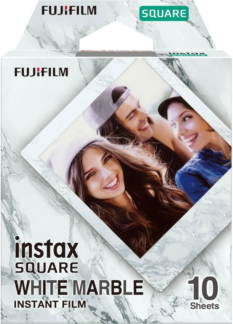 

Картридж для моментальной фотографии Fujifilm Instax Square White Marble (10 шт.)