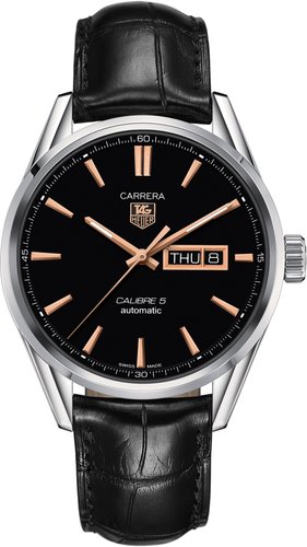 Наручные часы TAG Heuer Carrera Calibre 5 Day-Date Automatic 41 WAR201C.FC6266