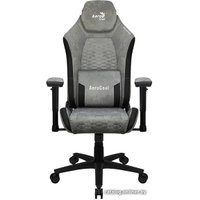 Игровое (геймерское) кресло AeroCool Crown AeroSuede (каменно-серый)