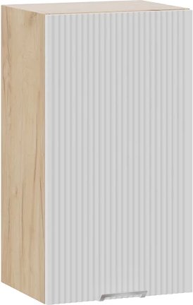 

Шкаф навесной Трия Кимберли 1ВВ4 с одной дверью (дуб крафт золотой/сноу)