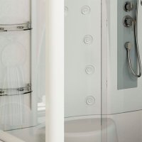 Душевая кабина с паром Radomir Диана 2 1-05-1-0-0-0651 (матовое стекло)