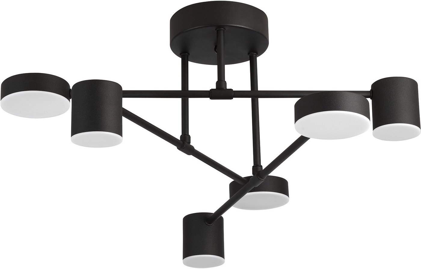 

Люстра средней высоты LED4U L3202-600 BK