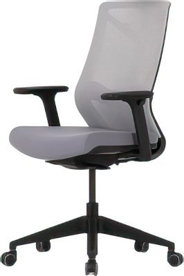 

Офисное кресло Chair Meister Nature II Slider 3D с подлокотниками без подголовника (черный/серый)