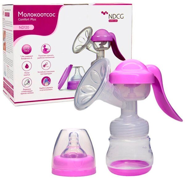 

Ручной молокоотсос NDCG Comfort Plus ND120