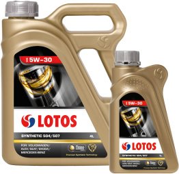 Моторное масло Lotos Synthetic 504/507 5W-30 5л