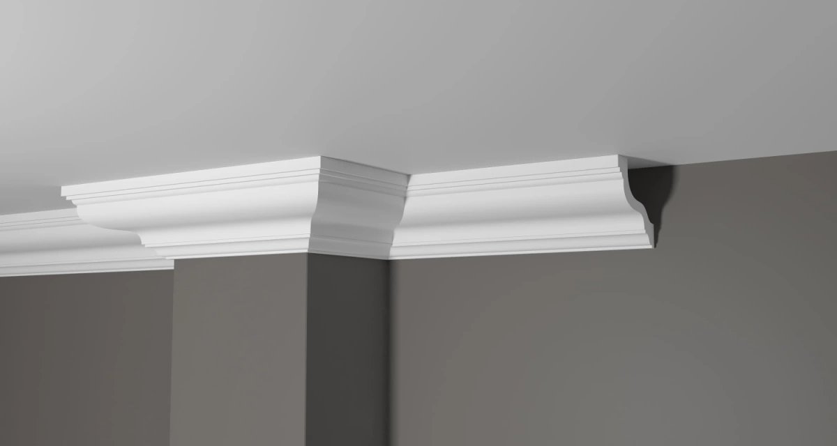 

Плинтус потолочный Decor-Dizayn DD30