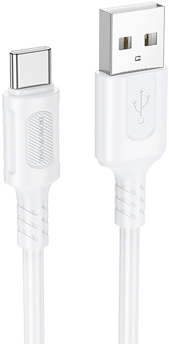 

Кабель Borofone BX111 USB Type-A - USB Type-C (1 м, белый)