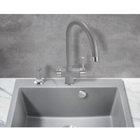 Смеситель Milacio Ultra 554 (серый металлик)